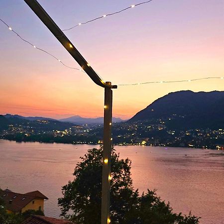 Le Luci Sul Lago Di Como Блевио Экстерьер фото
